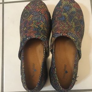 Nurse Mates Libby professional leather clog